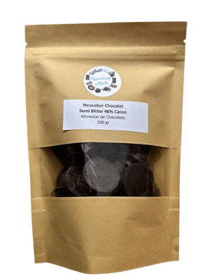 Chocolate 46% Cacao Semi Amargo Monedas 801 Neucober 200g