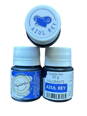 Colorante Gel Azul Rey Comestible Reposteria Kreatortas 30g