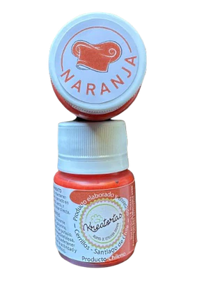 Colorante Gel Naranja Comestible Reposteria Kreatortas 30g