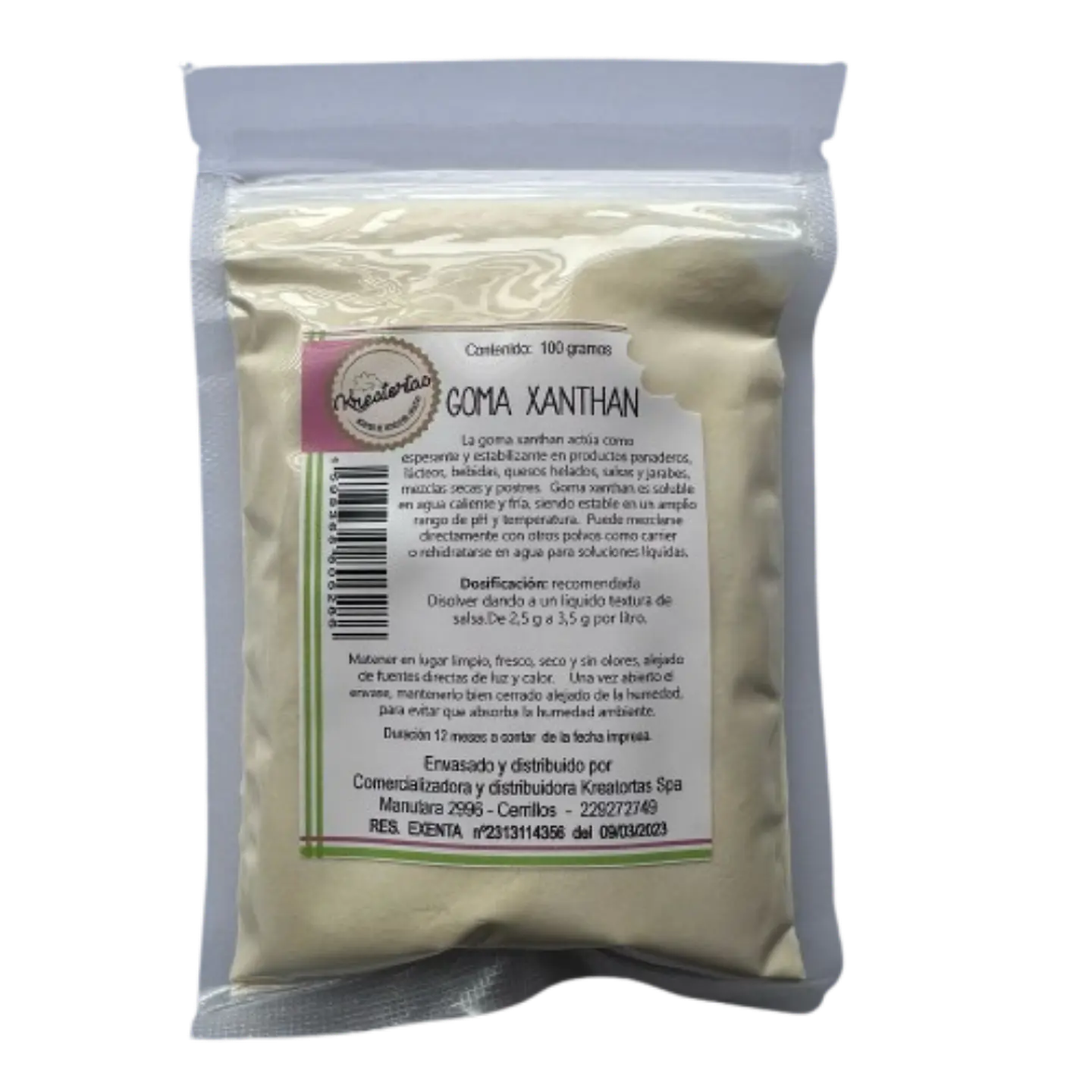 Goma Xanthan Kreatortas 100g 1