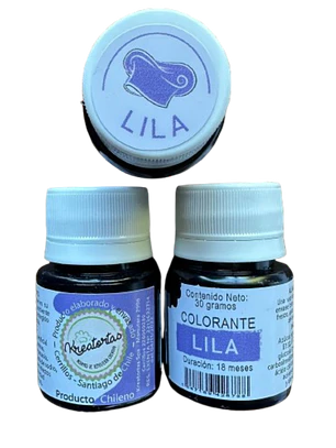 Colorante Gel Lila Comestible Reposteria Kreatortas 30g