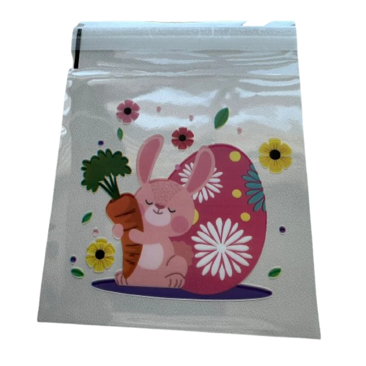 Bolsas Pascua D Celofan Autoadhesivas 100un 10x10+2cm 5