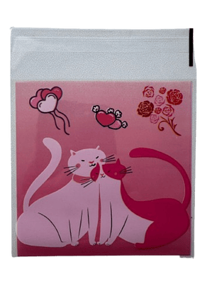 Bolsas San Valentin A Celofan Autoadhesivas 100un 10x10+2cm