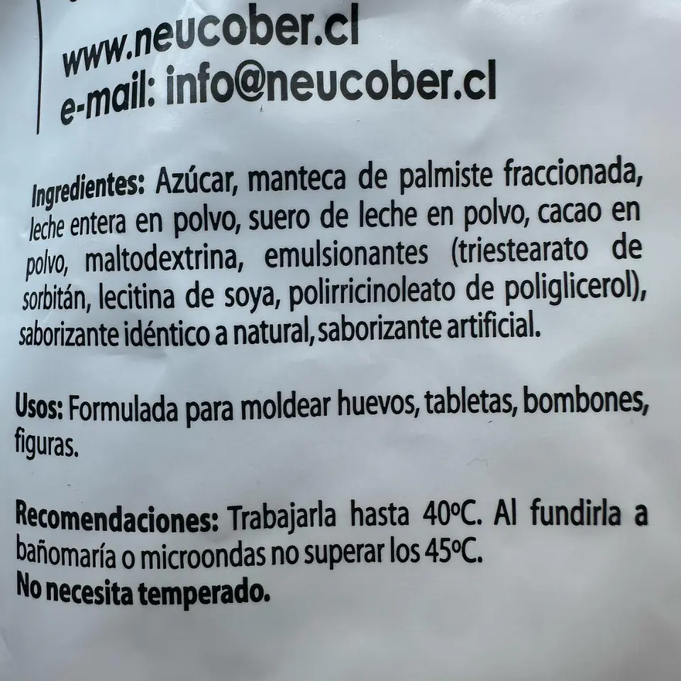 Cobertura Cholocate 420 De Leche Gotas Neucober 1kg 3