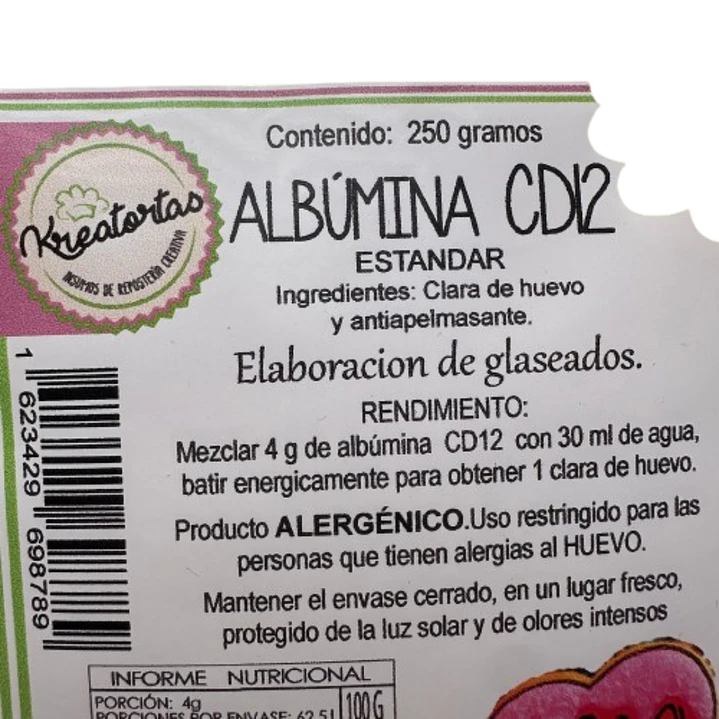 Albumina CD12 Kreatortas 250g 2