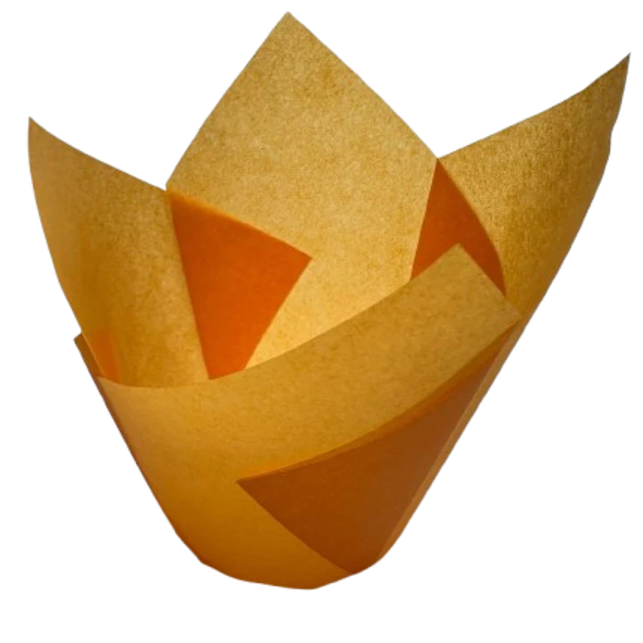 Tulipa Para Muffin Damasco 50un Diametro 5cm Alto 6cm 1