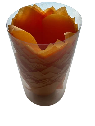 Tulipa Para Muffin Damasco 50un Diametro 5cm Alto 6cm