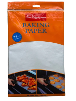 Papel Para Hornear 24Un 42x32cm