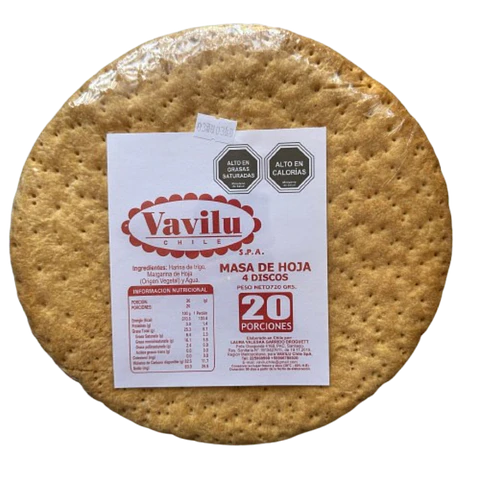 Discos Milhojas 20P 4 Capas Vavilu