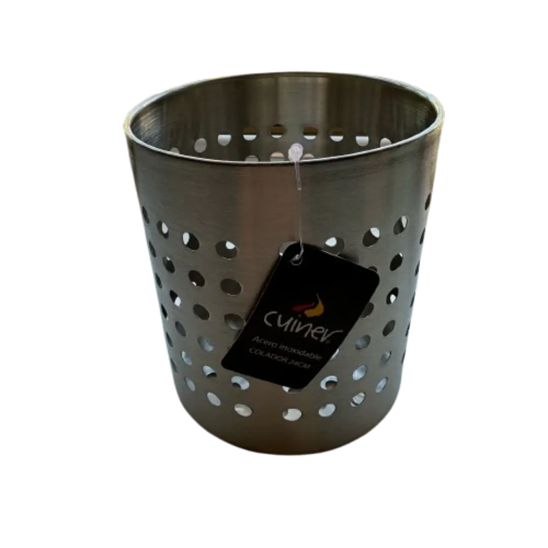 Porta Cubiertos Acero Inoxidable Cuiner 13cm 2