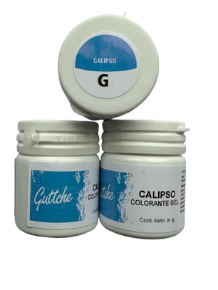 Colorante Gel Calipso Comestible Reposteria Guttche 20g