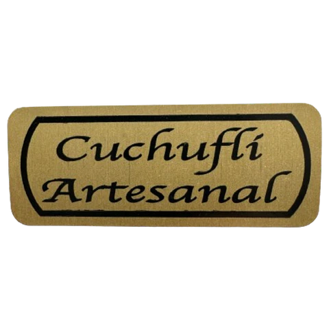 Sticker Cuchufli Cafe Claro 100un