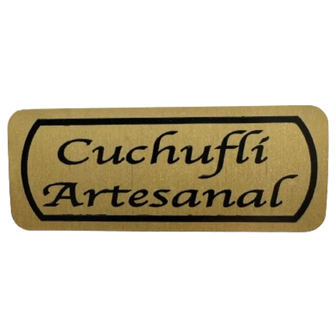 Sticker Cuchufli Cafe Claro 100un 1
