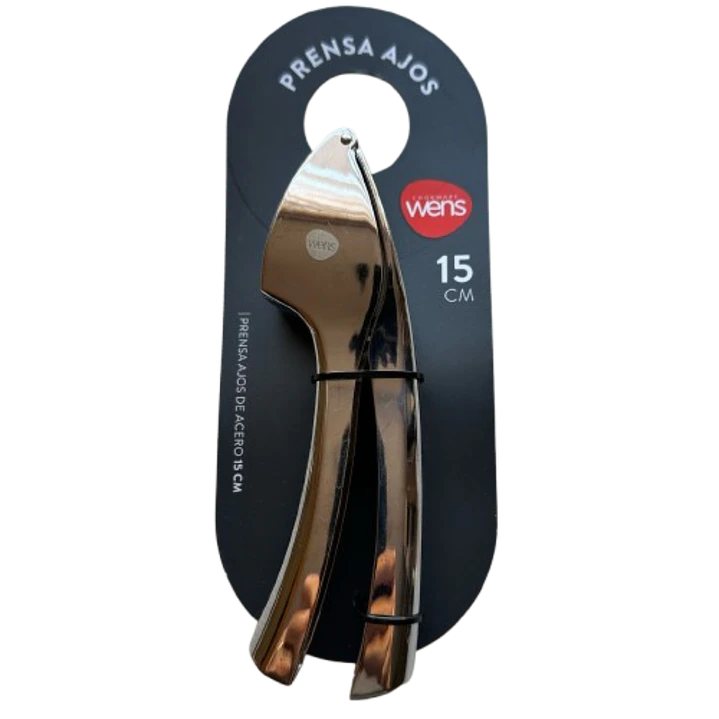 Prensa Ajo Acero Inoxidable Wens 15cm 2