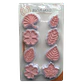 Cortador Galletas Hojas Estampadas 8 Diseños - Miniatura 1