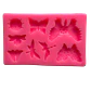 Molde Silicona Alitas De Primavera 8 Figuras 12,3x6cm - Miniatura 2