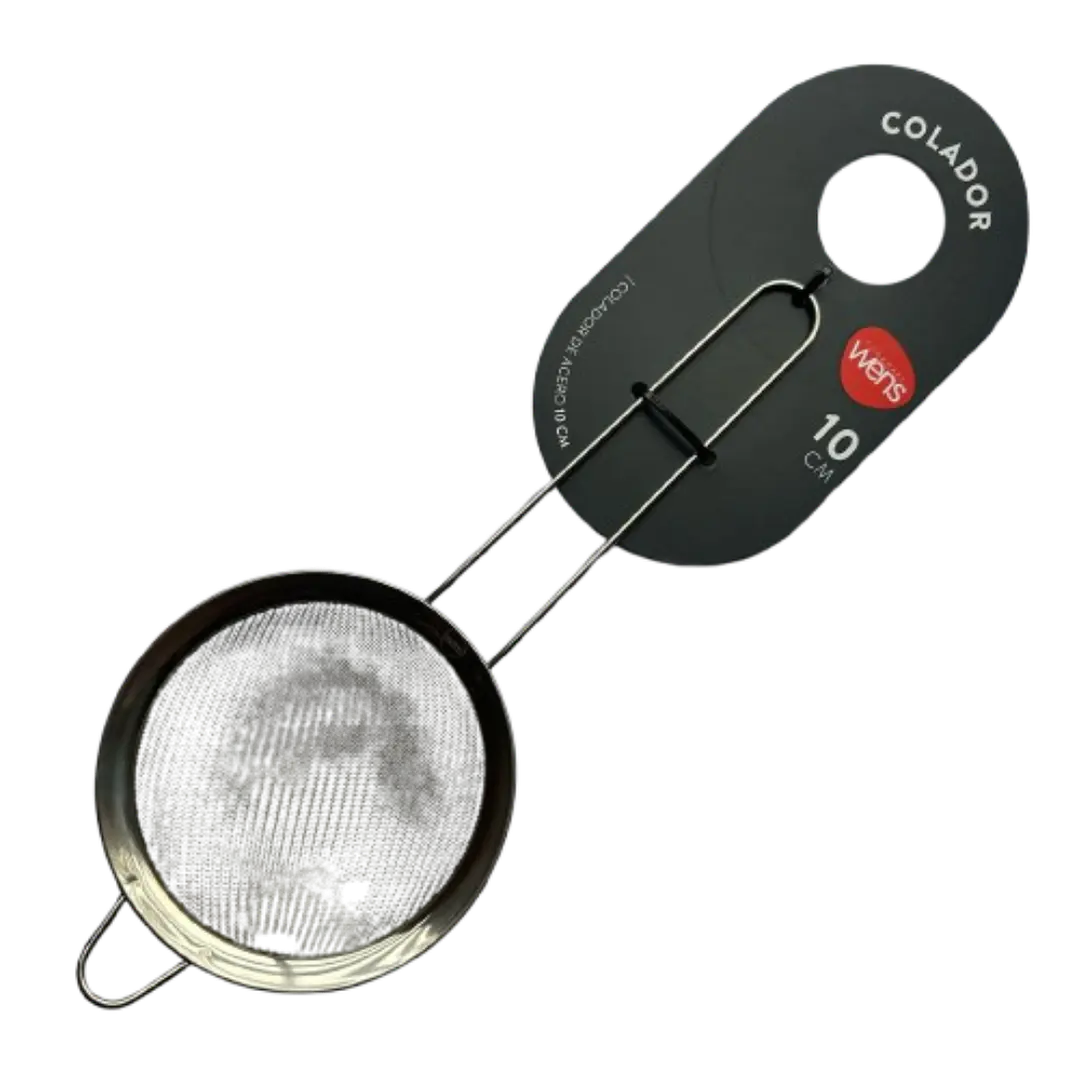 Colador Malla Acero Inoxidable Wens 10cm 1
