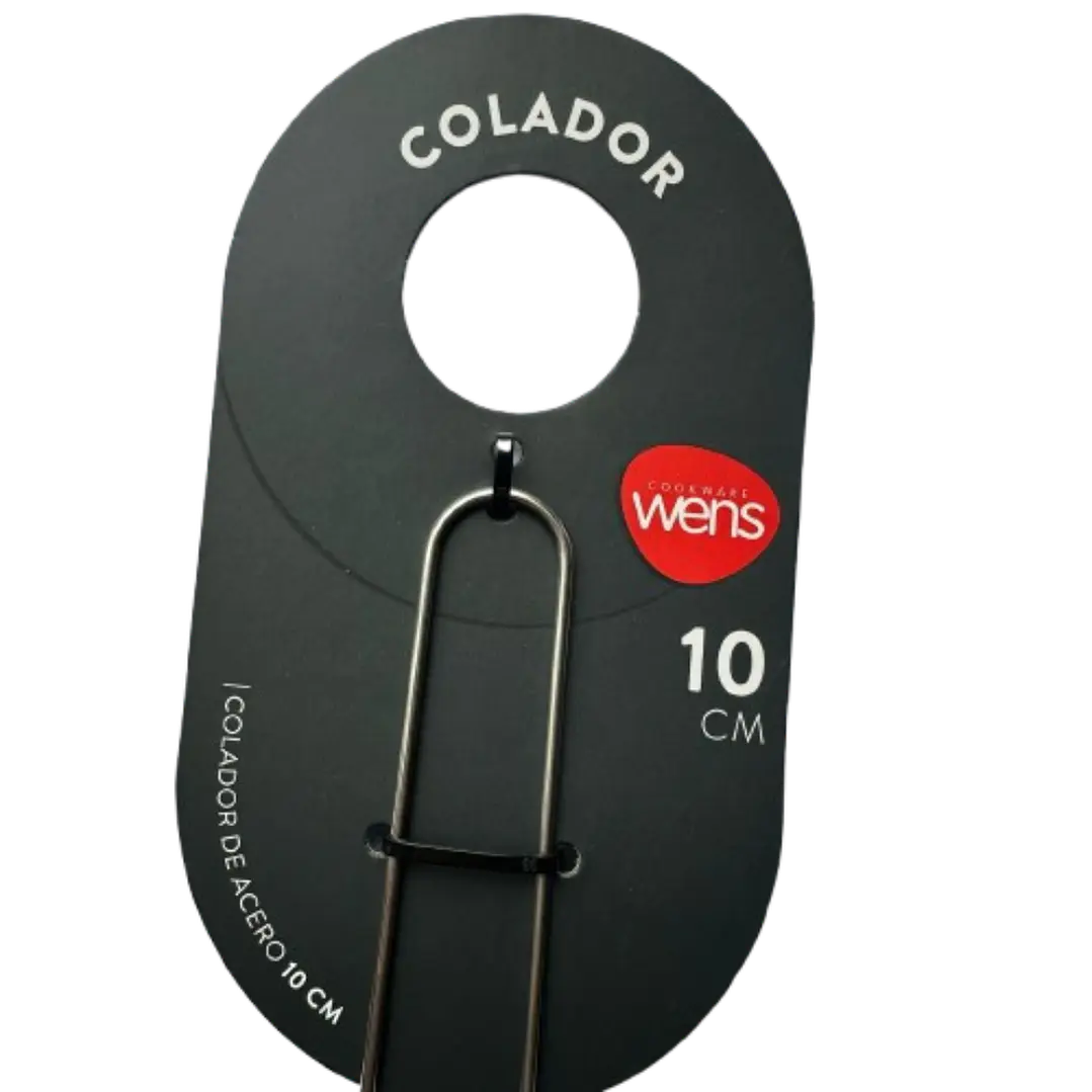 Colador Malla Acero Inoxidable Wens 10cm 3