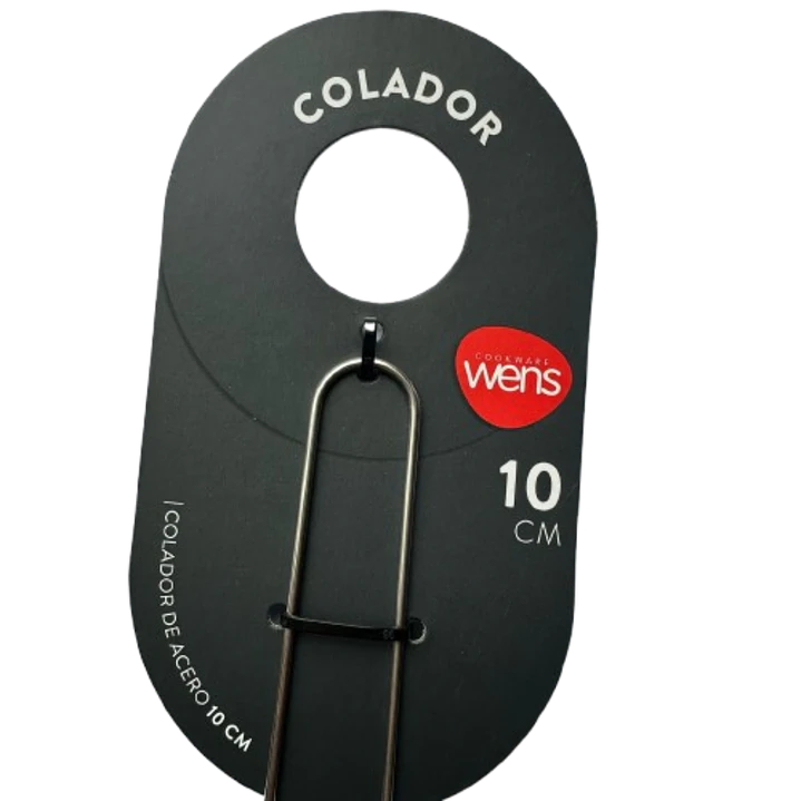 Colador Malla Acero Inoxidable Wens 10cm 3