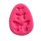 Molde Silicona Mariposas 3 Figuras 7,2x5,4cm - Miniatura 1