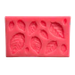 Molde Silicona Hojas 12 Figuras 9,6x6,2cm - Miniatura 2
