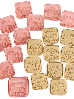 Cortador Galletas Capibara 10 Diseños