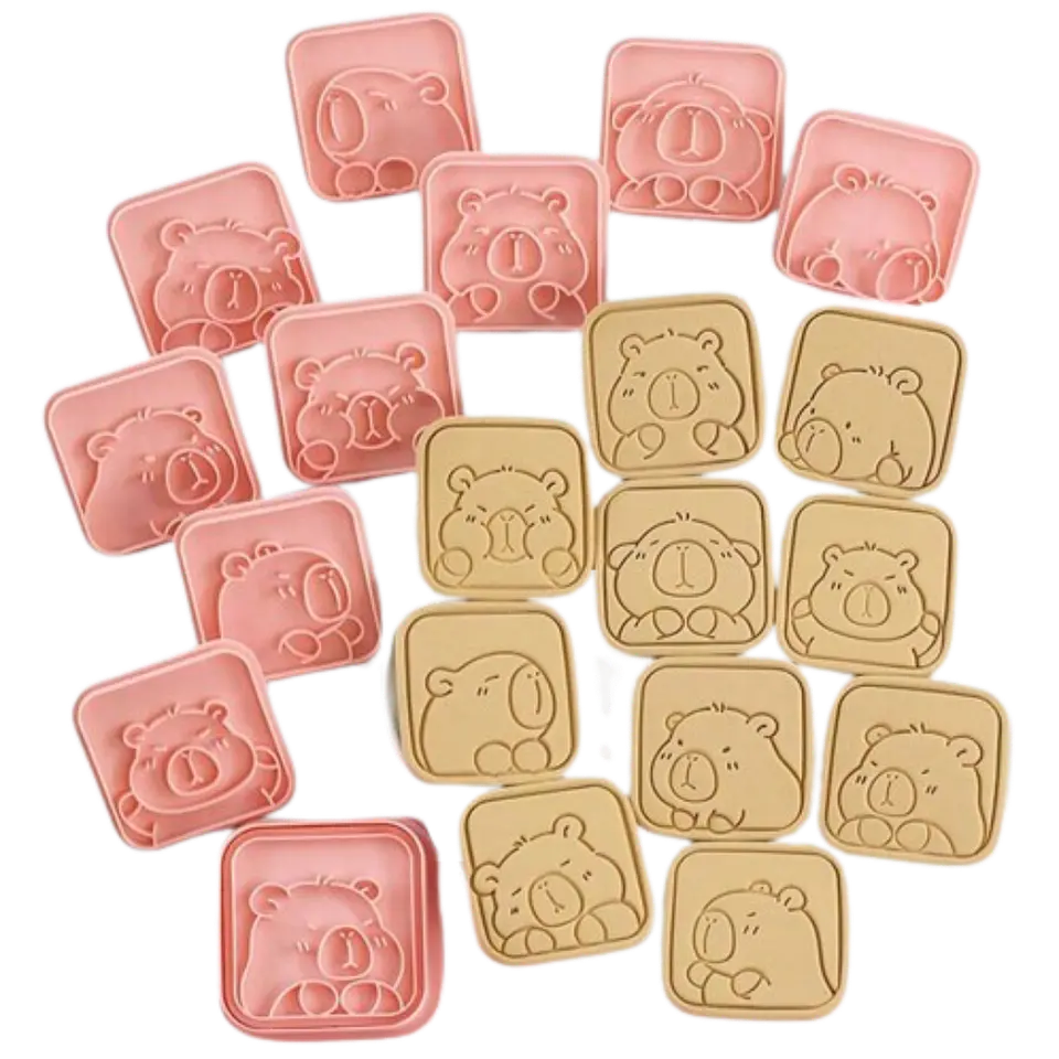 Cortador Galletas Capibara 10 Diseños 1