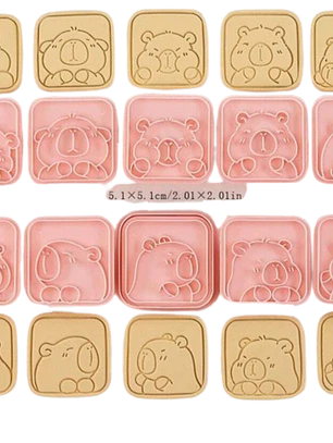 Cortador Galletas Capibara 10 Diseños