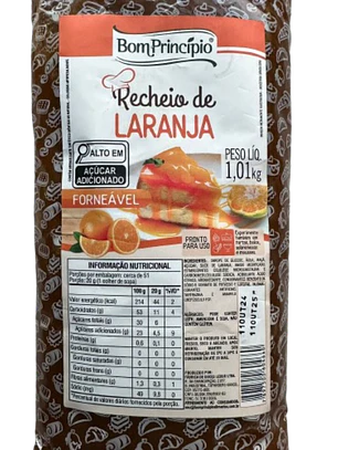 Relleno Naranja Bon Principio 1kg