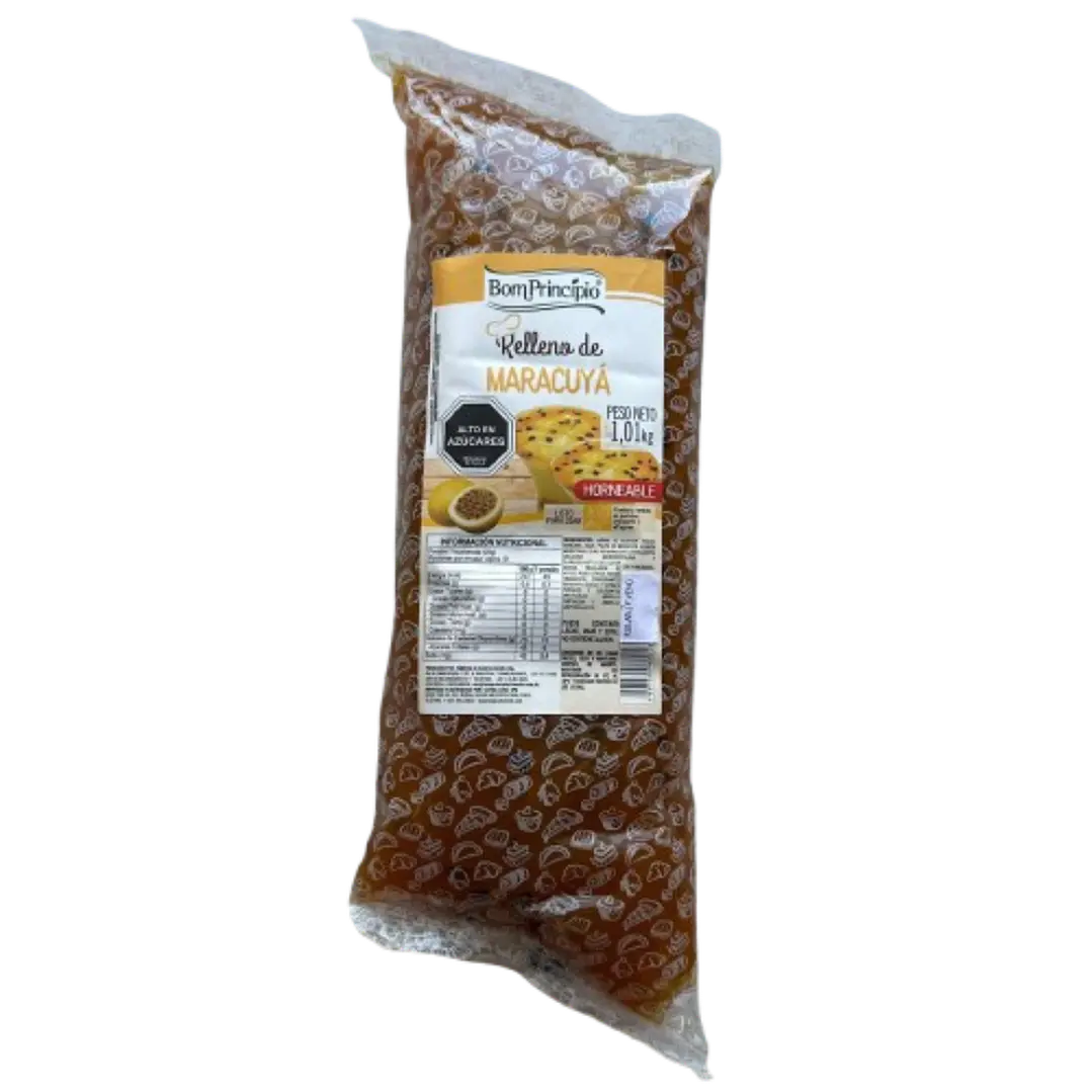 Relleno Maracuya Con Pepas Bon Principio 1kg 1