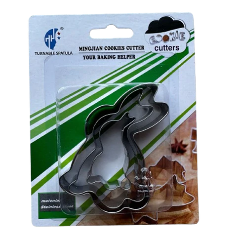 Cortador Galletas Conejito 3 pcs