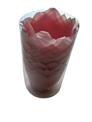 Tulipa Para Muffin Rosado 50un Diametro 5cm Alto 6cm
