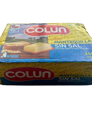 Mantequilla Sin Sal Colun 250g