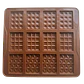 Molde Silicona Barritas De Chocolate 12 Cavidades 20x18,5cm - Miniatura 2