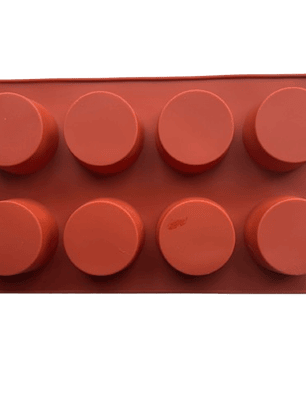 Molde Silicona Alfajor Perfecto M 8 Cavidades 29x17cm