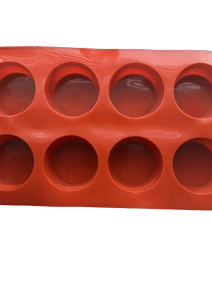 Molde Silicona Alfajor Perfecto M 8 Cavidades 29x17cm