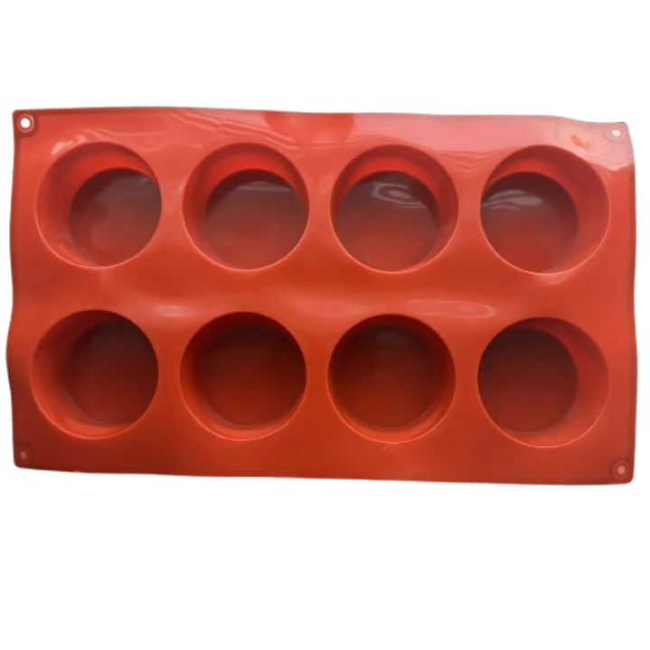 Molde Silicona Alfajor Perfecto M 8 Cavidades 29x17cm 2