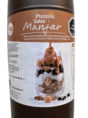 Salsa Manjar Puratos 1kg