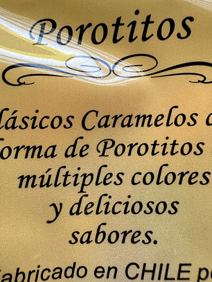 Porotitos De Caramelo Merello 250g