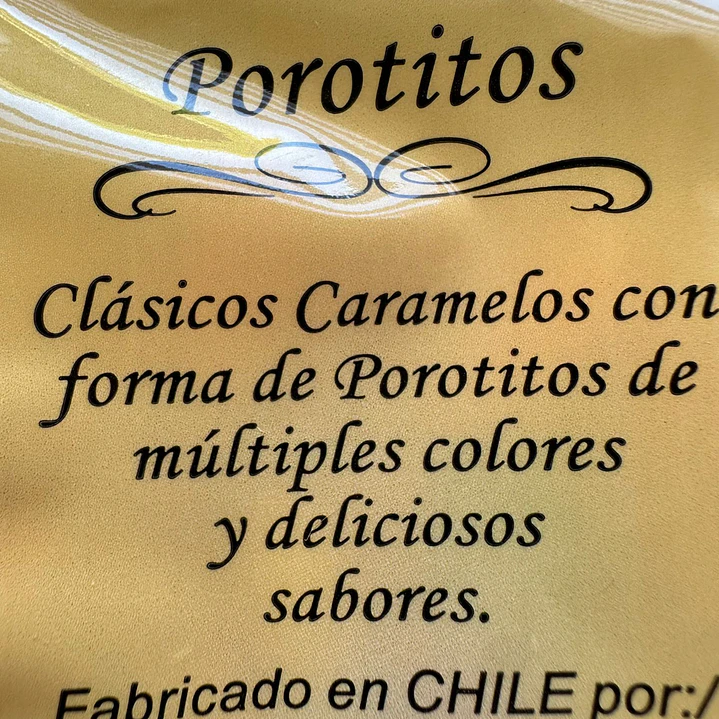 Porotitos De Caramelo Merello 250g 2