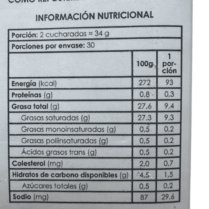 Crema Vegetal Para Batir Sin Azucar Festipak Puratos 1L 3