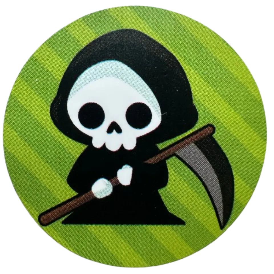 Sticker Halloween A 25mm 100 Unidades 9