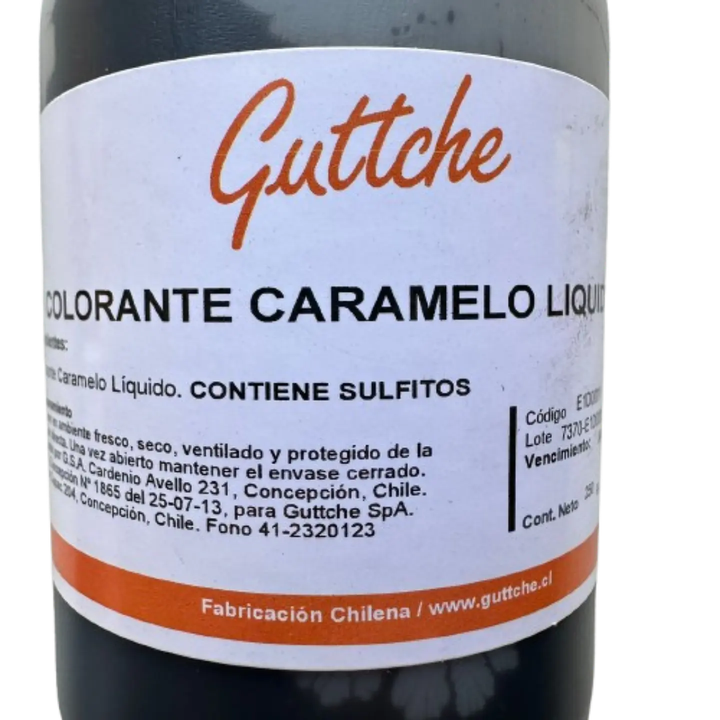 Colorante Caramelo Liquido Comestible Guttche 250g 2