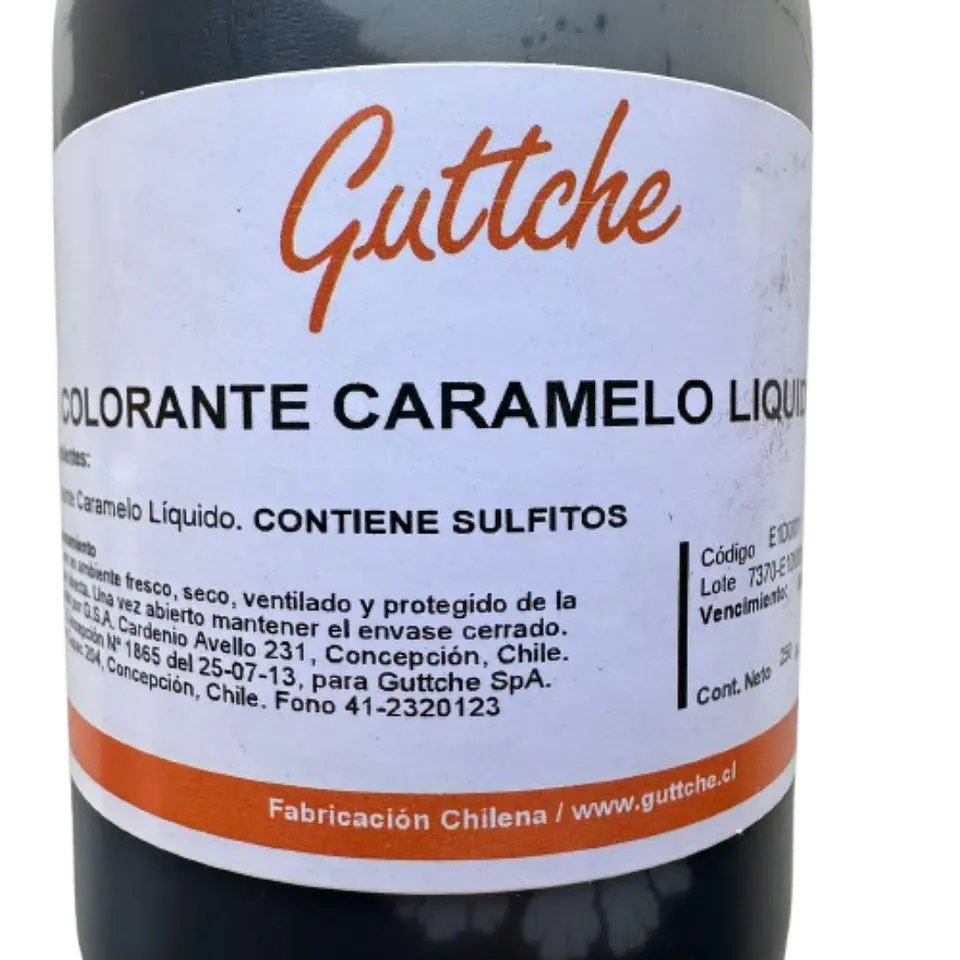 Colorante Caramelo Liquido Comestible Guttche 250g 2