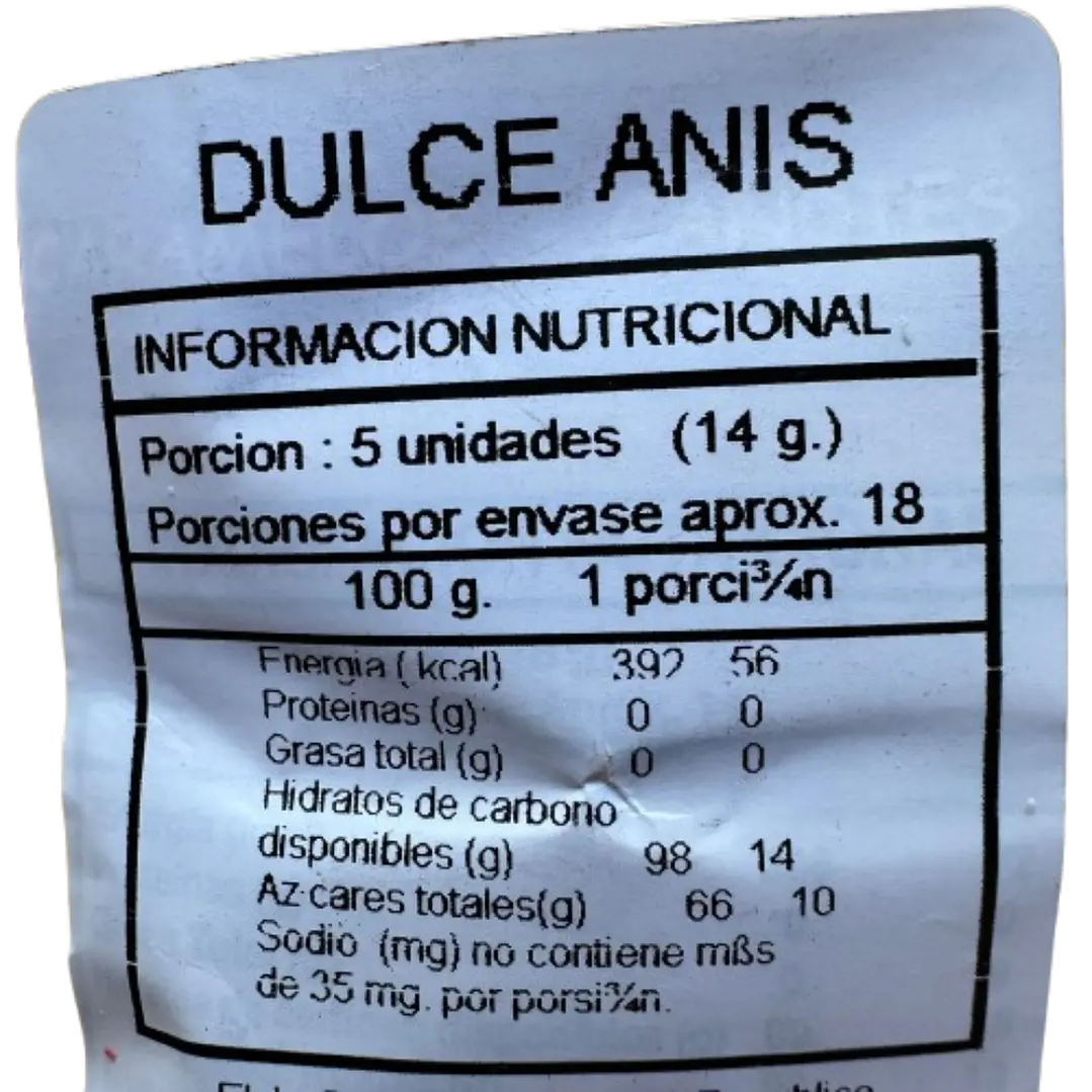 Caramelos De Anis Tradicionales Merello 250g 3