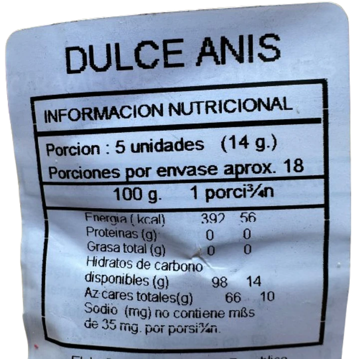 Caramelos De Anis Tradicionales Merello 250g 3