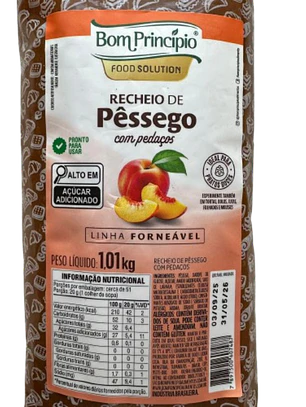 Relleno Durazno Bon Principio 1kg
