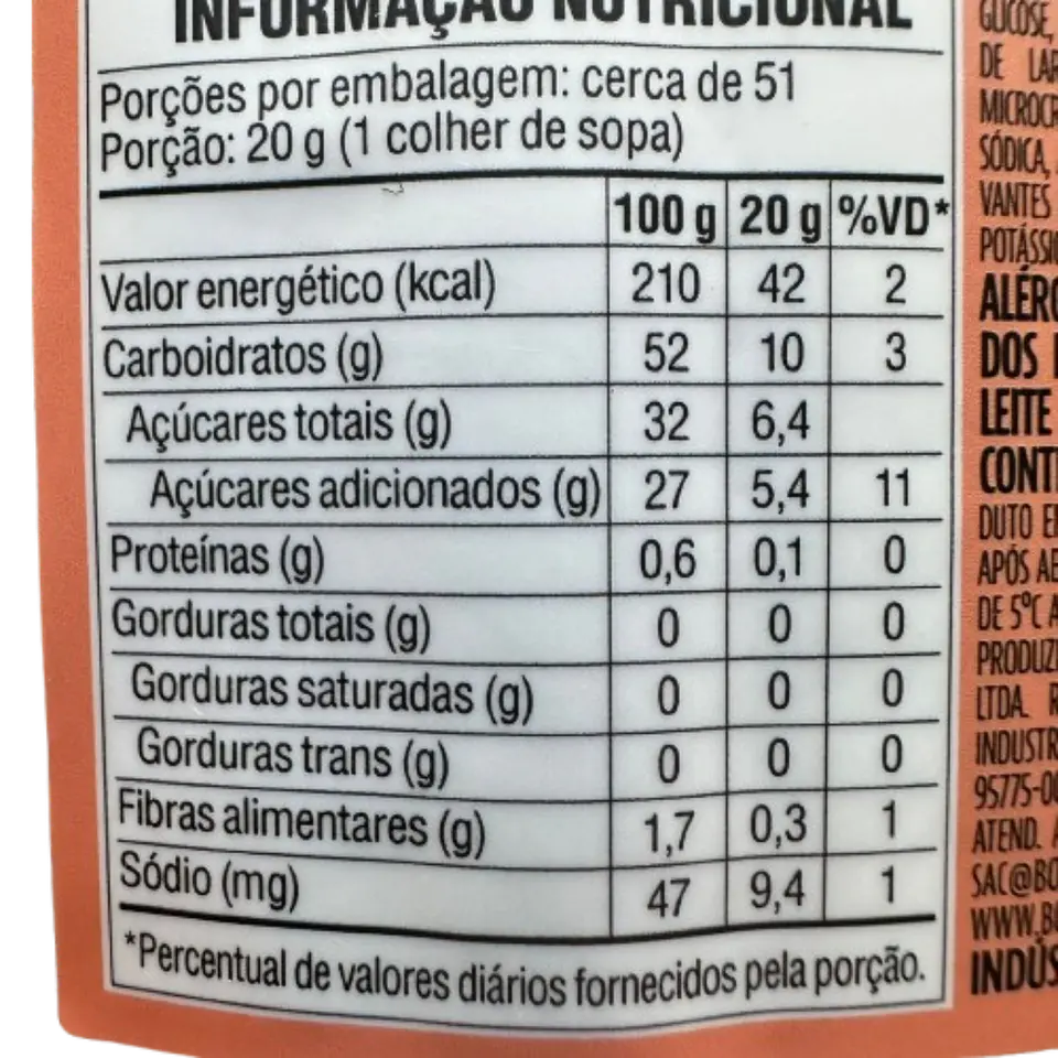Relleno Durazno Bon Principio 1kg 3