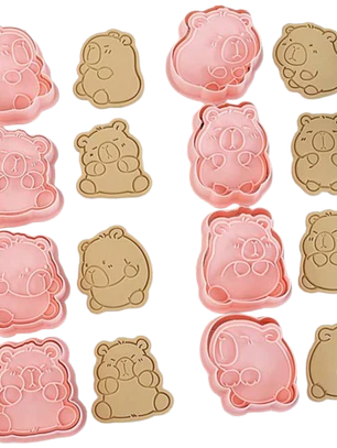 Cortador Galletas Capibara 8 Diseños