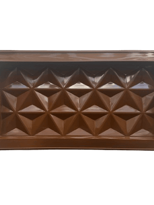 Molde Silicona Barra Chocolate Dubai Triangular 25x14x2cm